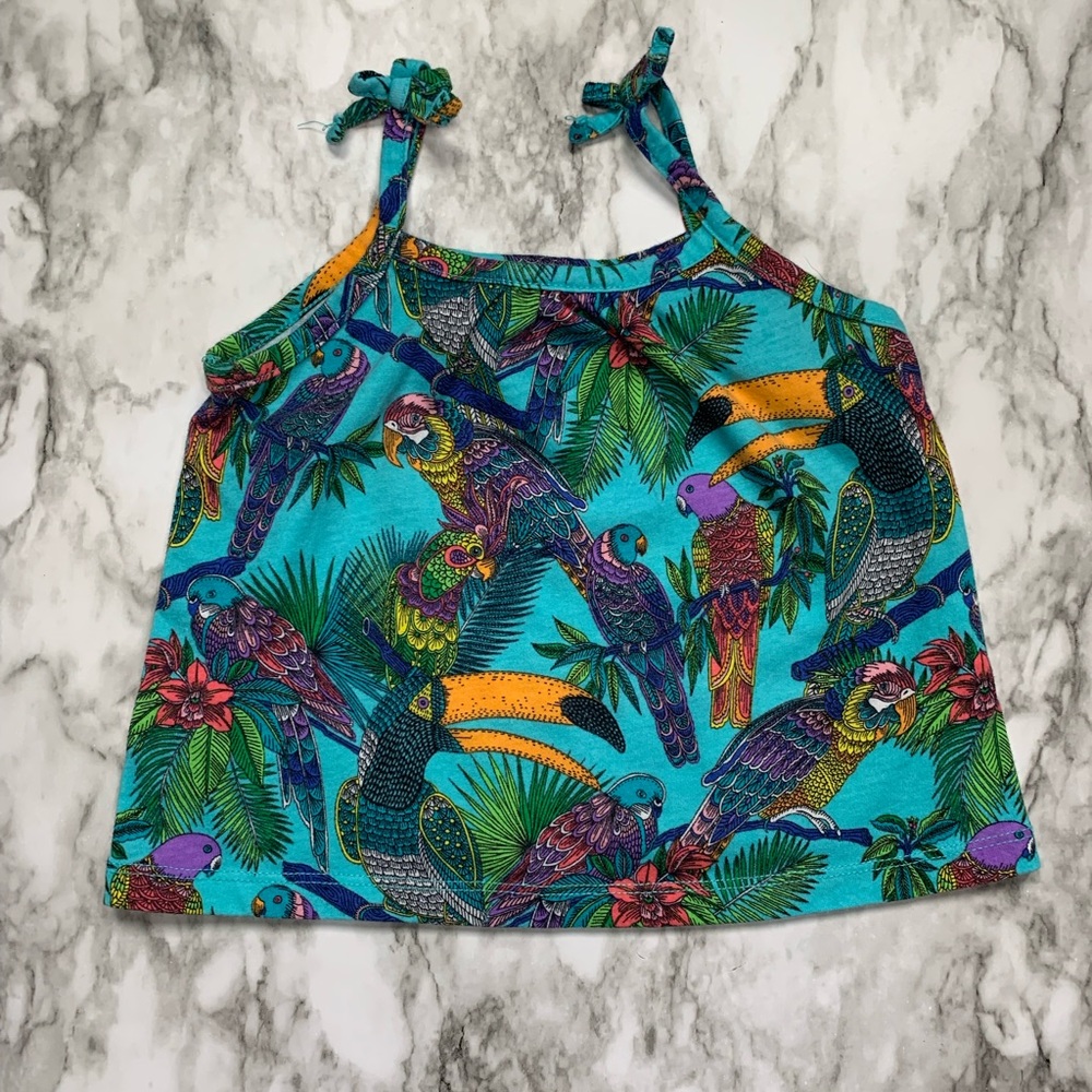 Toddler Girl tropical shirt